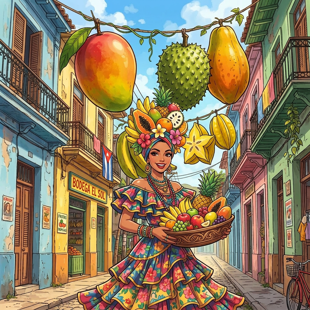 🍉El frutero lingüístico cubano